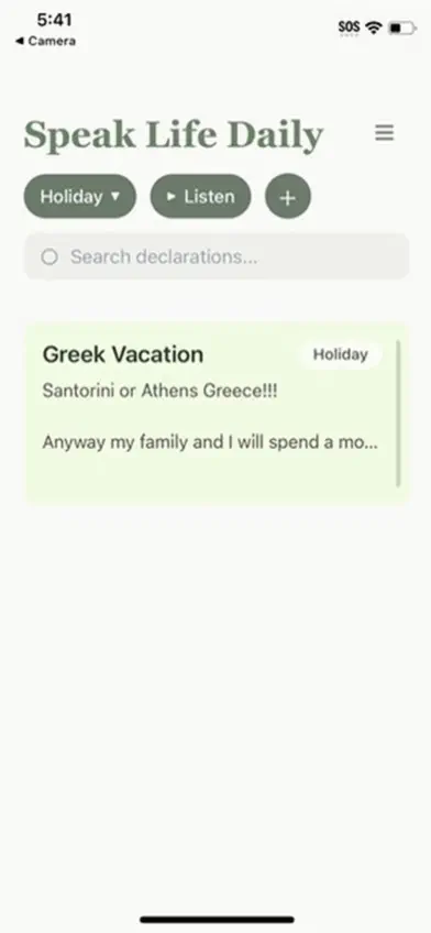 Speak Life Daily screenshot 5