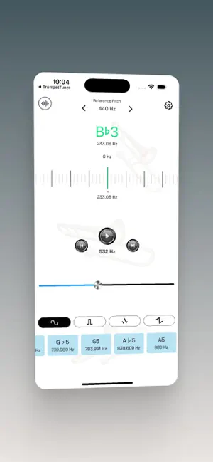Trombone Tuner: Tone Generator screenshot 3