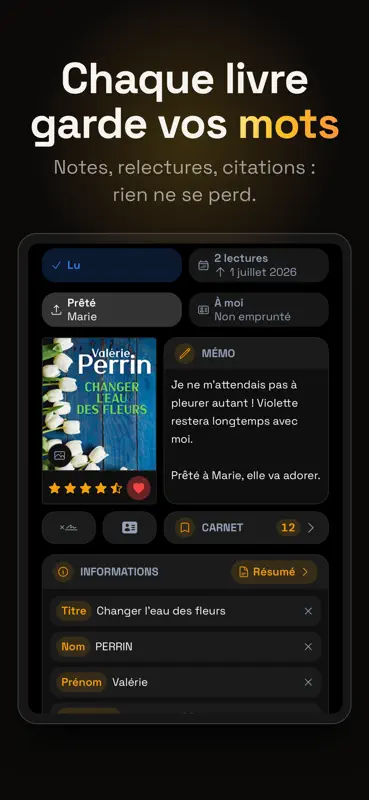 ClassBook : Suivi de lecture screenshot 5 of 5