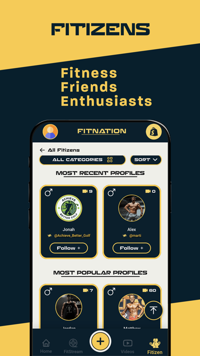 Fitizen: Social Fitness Screenshot
