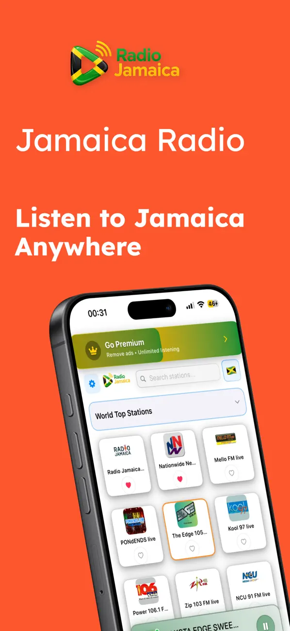 Screenshot #1 pour Jamaica Radio Stations FM Live
