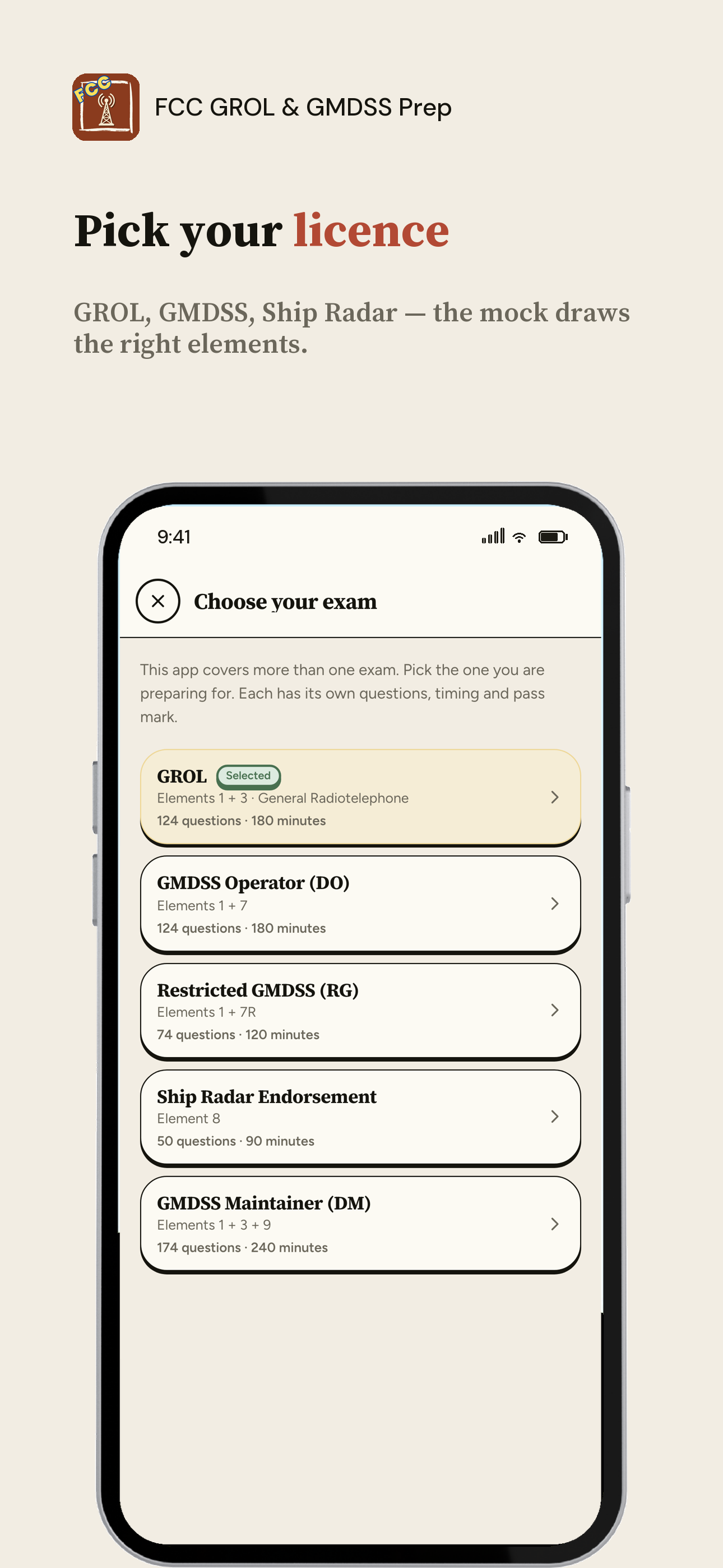 FCC GROL & GMDSS Prep screenshot 3