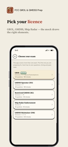 FCC GROL & GMDSS Prep iPhone screenshot