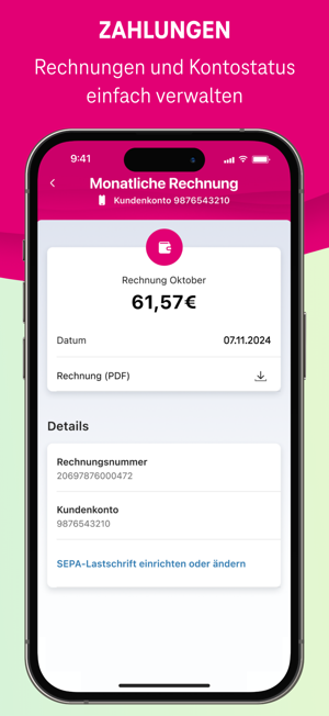‎MeinMagenta: Handy & Festnetz Screenshot