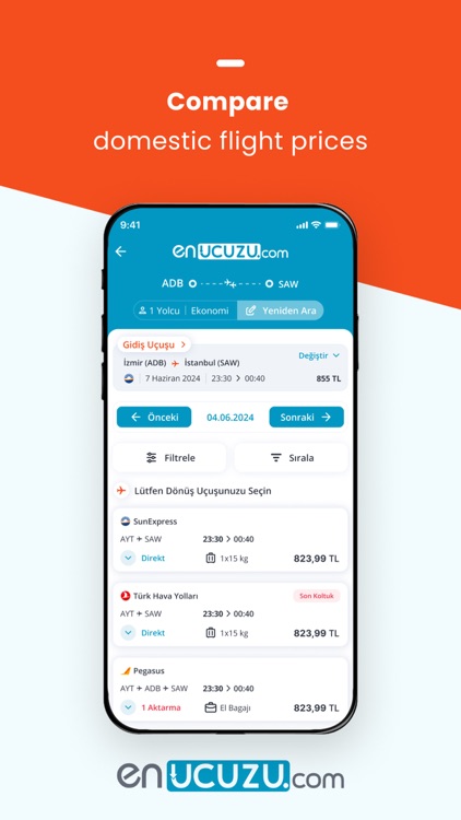Enucuzu: Flight, Hotel, Bus screenshot-7