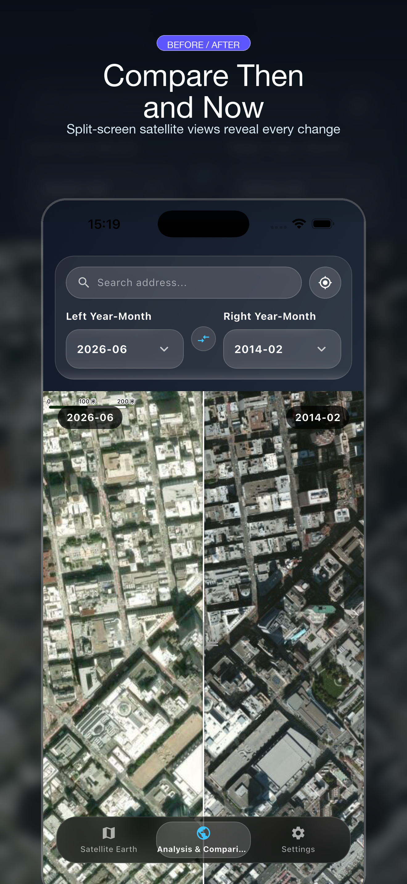 Historical Satellite Maps screenshot 6