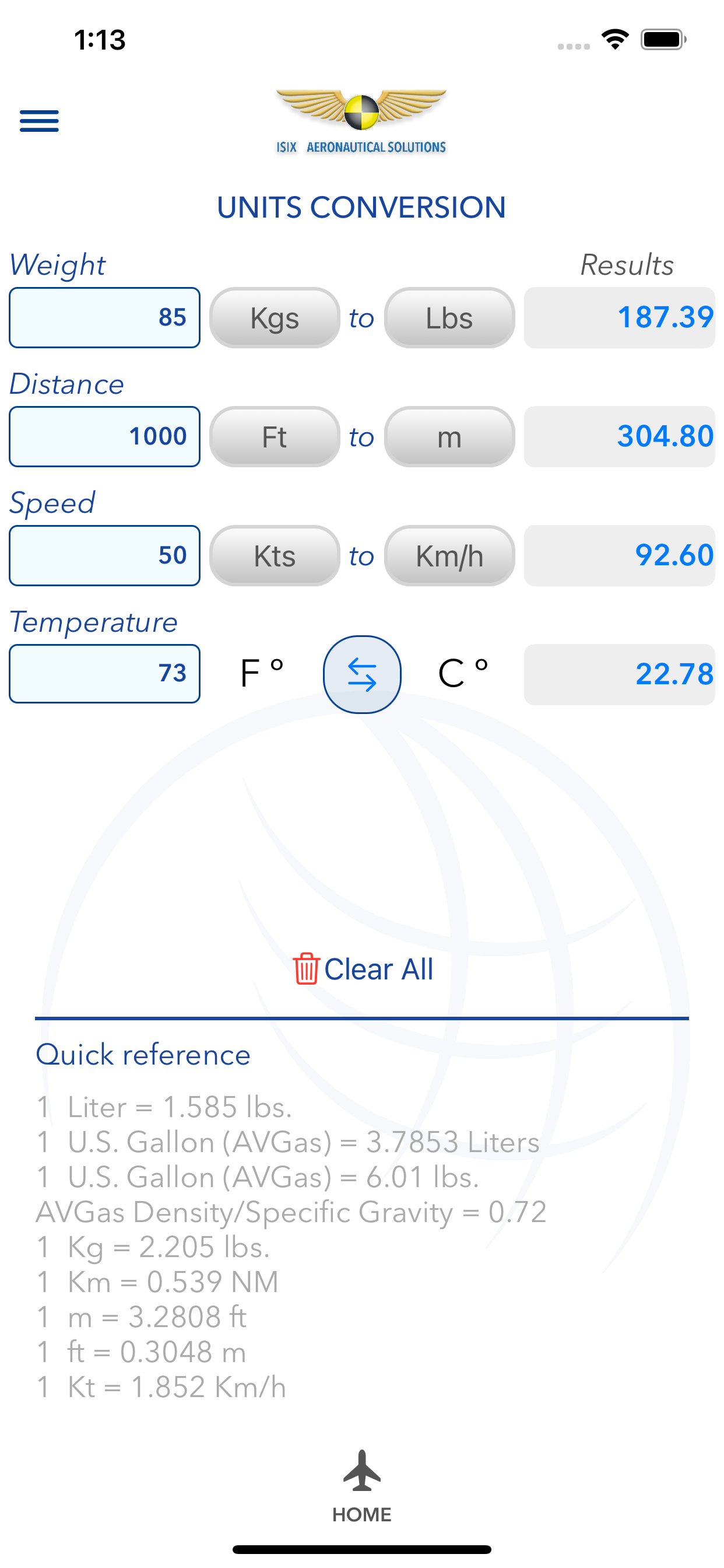 PA28 W&B mobile