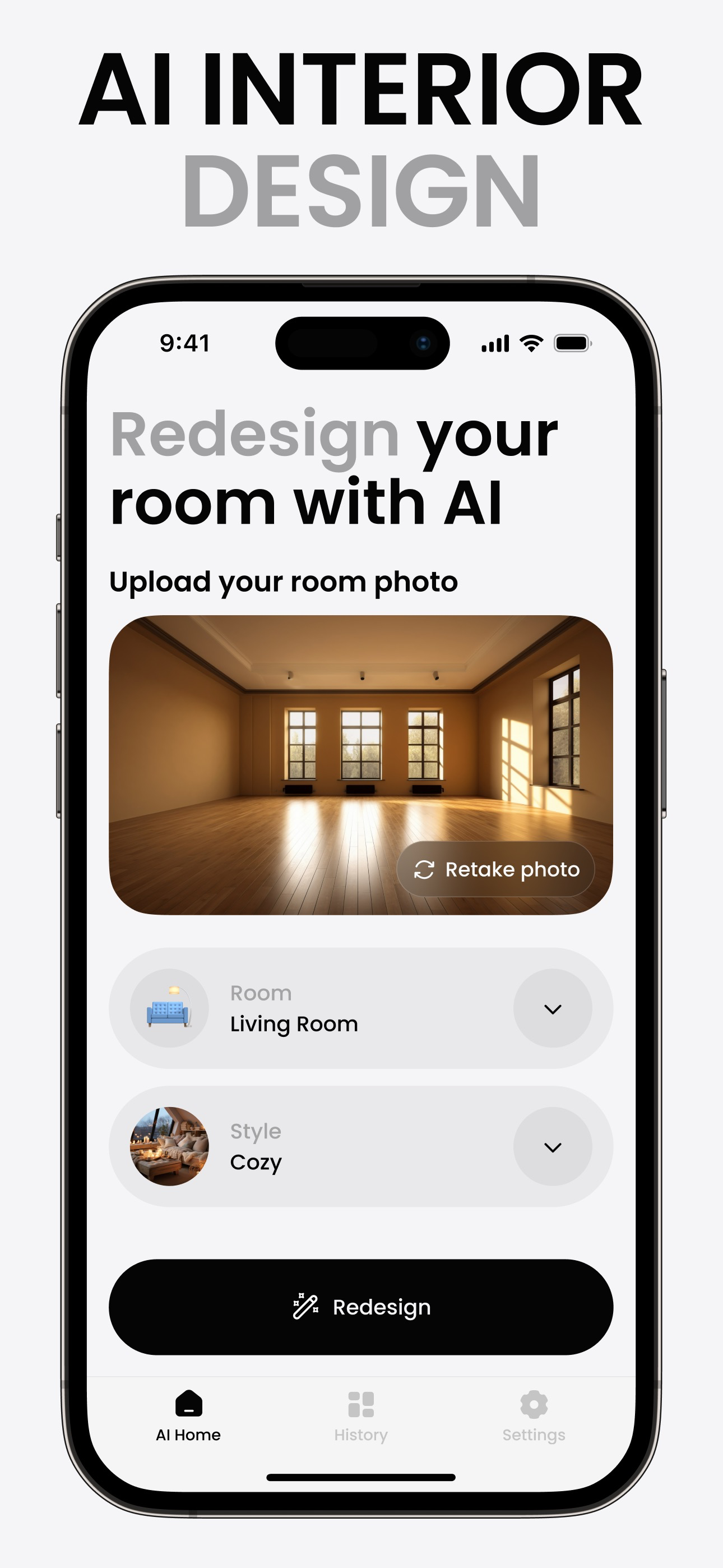 AI Room Design Interior Decor