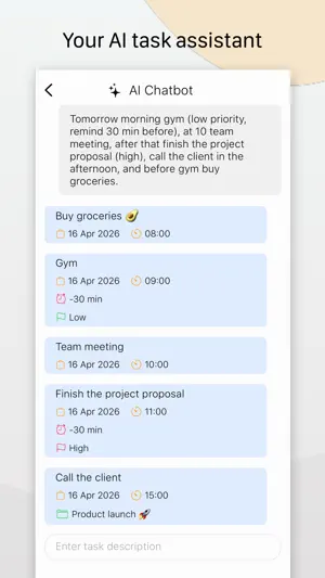 AssistMe: AI To Do List screenshot 1