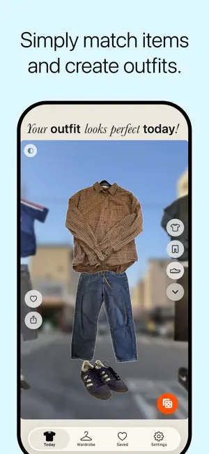 Outfit Today: Your Wardrobe screenshot 1