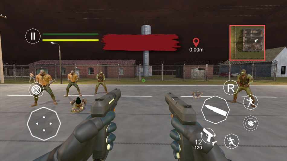 #7. Zombie Games Survival Shooting (iOS) Podle: Muhammad Zeeshan