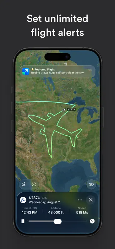 Plane Finder ⁃ Flight Tracker screenshot 9 of 10