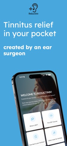 Reductinn –Tinnitus Relief CBT iPhone screenshot