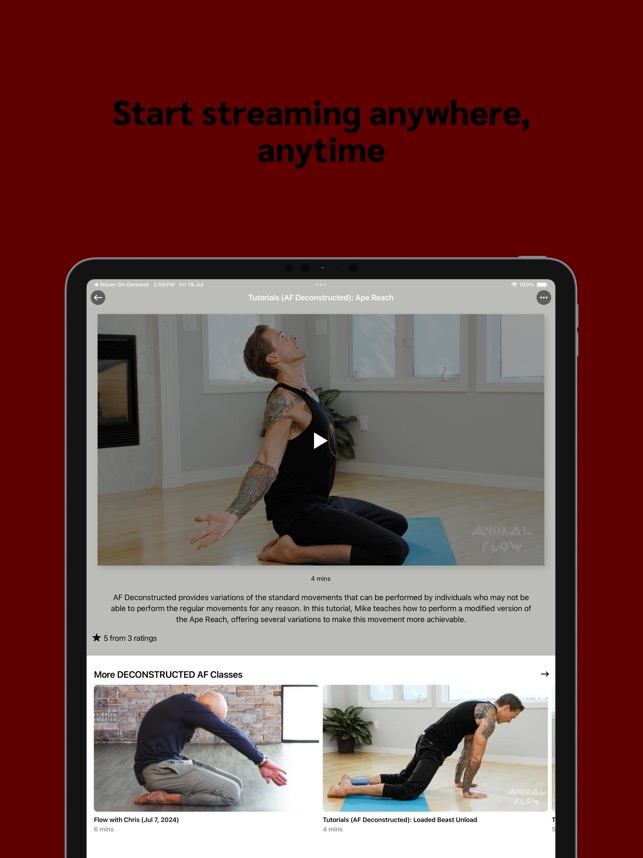 Animal flow classes near me hotsell