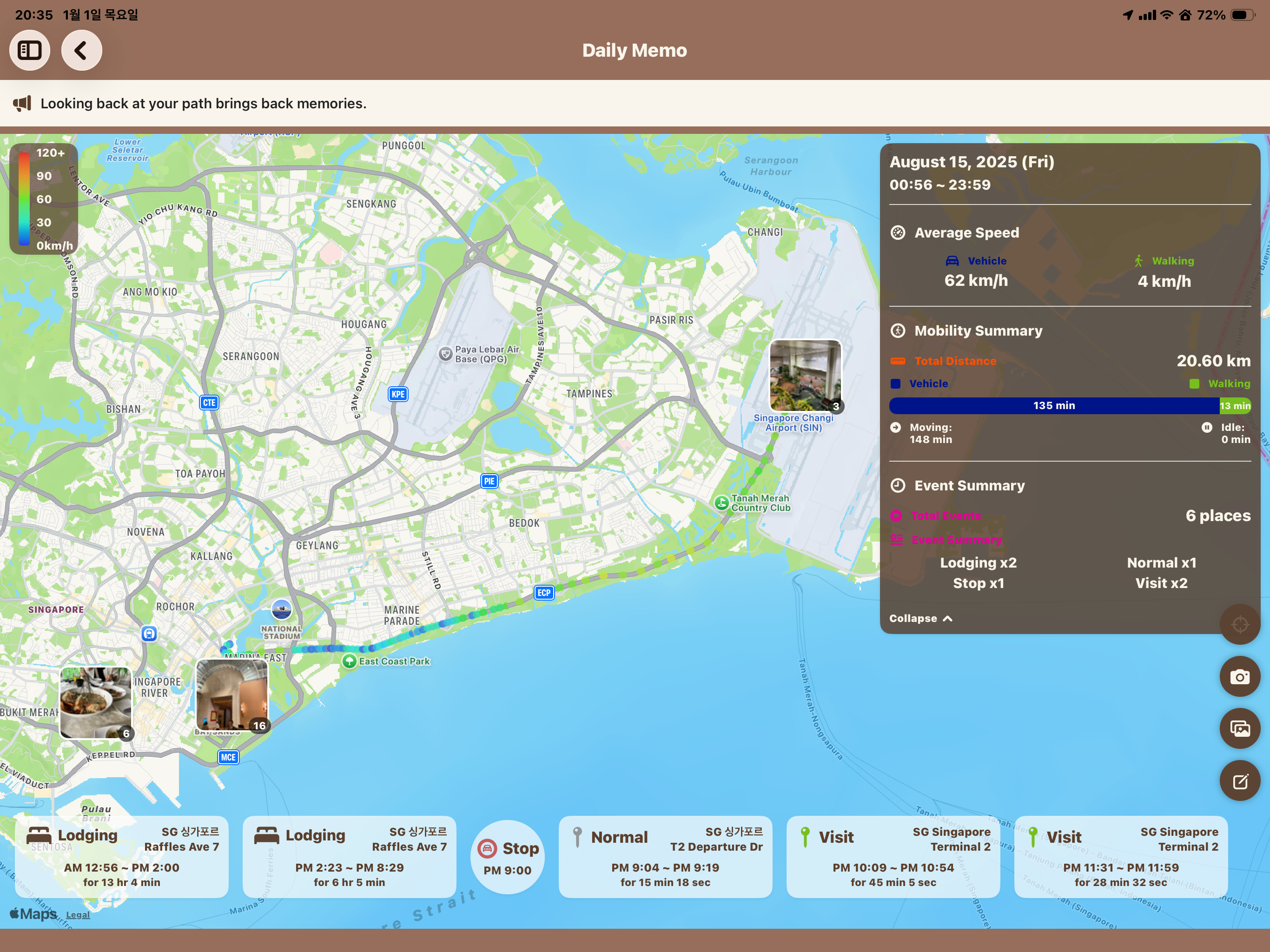 Movlog: Map Your Story