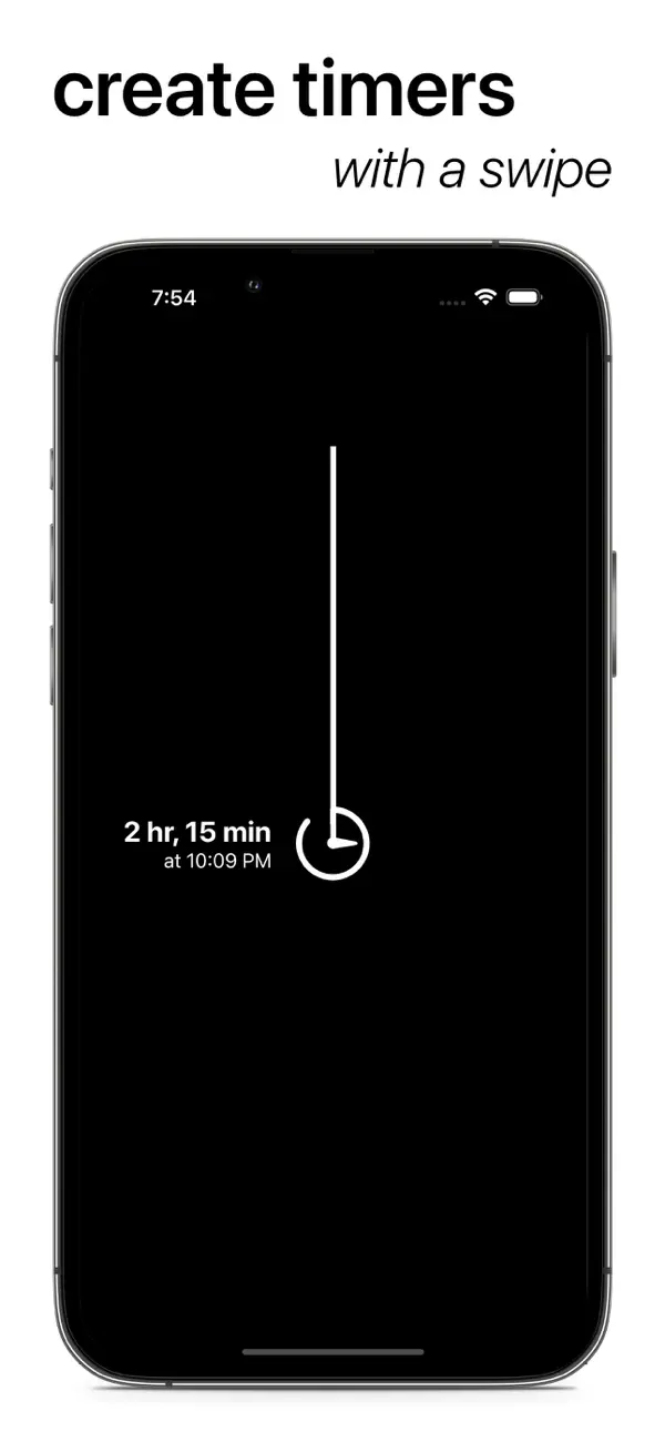 Screenshot #1 pour re:timer – a modern timer