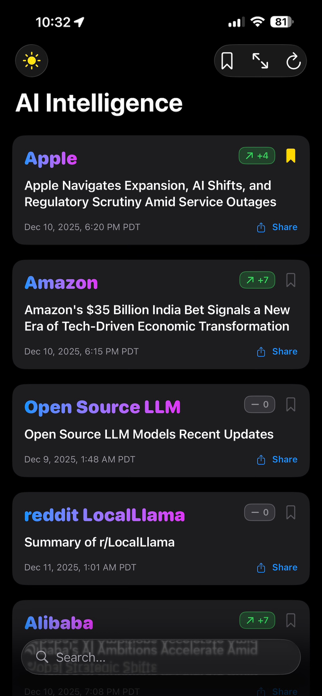 AI-Intelligence Screenshot 1 of 3