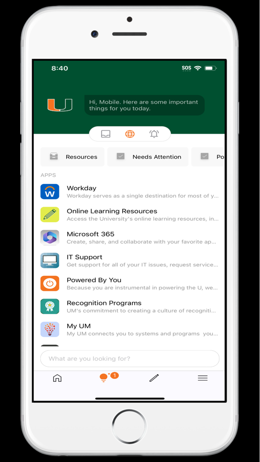 #2. UMiami Hub (iOS) 由: University of Miami