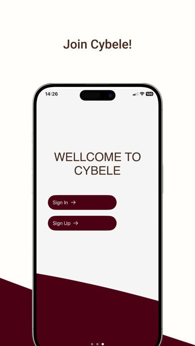 Cybele: Cycle Syncing Wellness Screenshot
