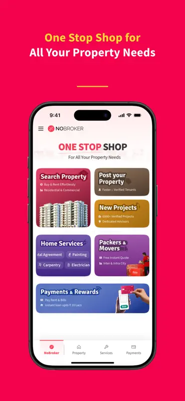 NoBroker Rent, Buy, Sell Flats screenshot 1 of 6
