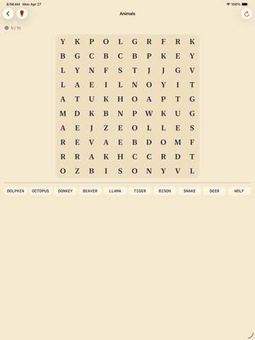 Word Search: Quill iPad screenshot