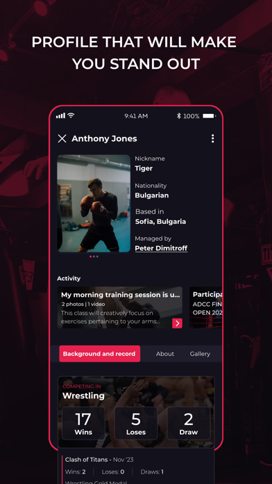 FightScout Screenshot