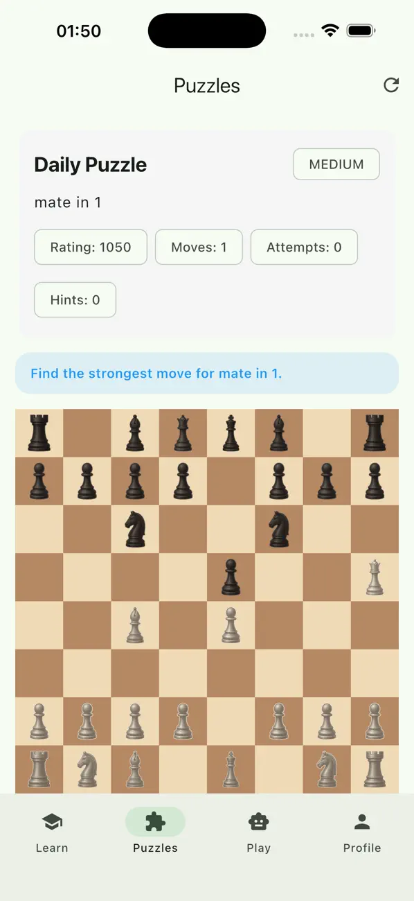 Screenshot #2 pour TacticTorch Chess