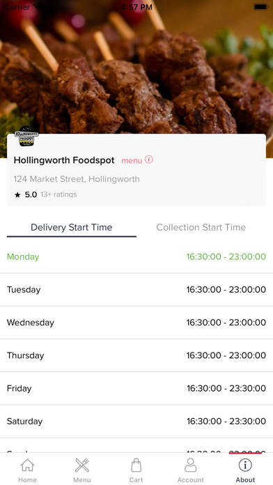 Hollingworth FoodSpot Screenshot