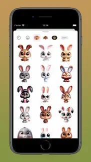 dre bunny stickers iphone screenshot 2