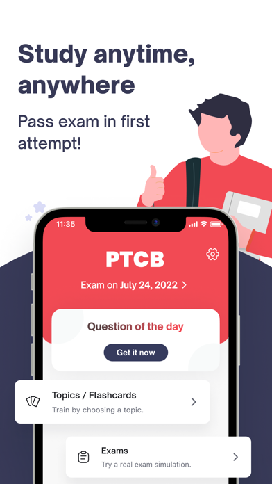 Screenshot #1 pour PTCB & PTCE Exam Prep 2026