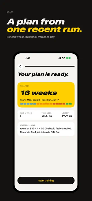 Fasta: Running Coach screenshot 2