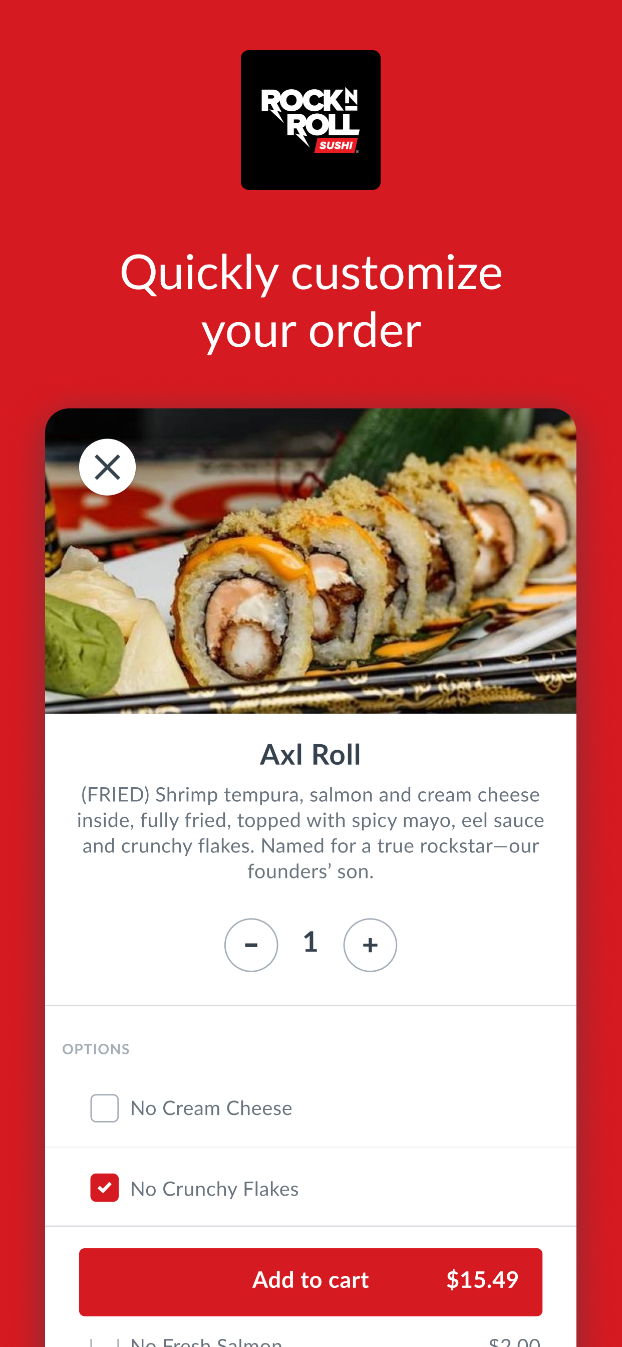 Rock N Roll Sushi Rewards screenshot 2