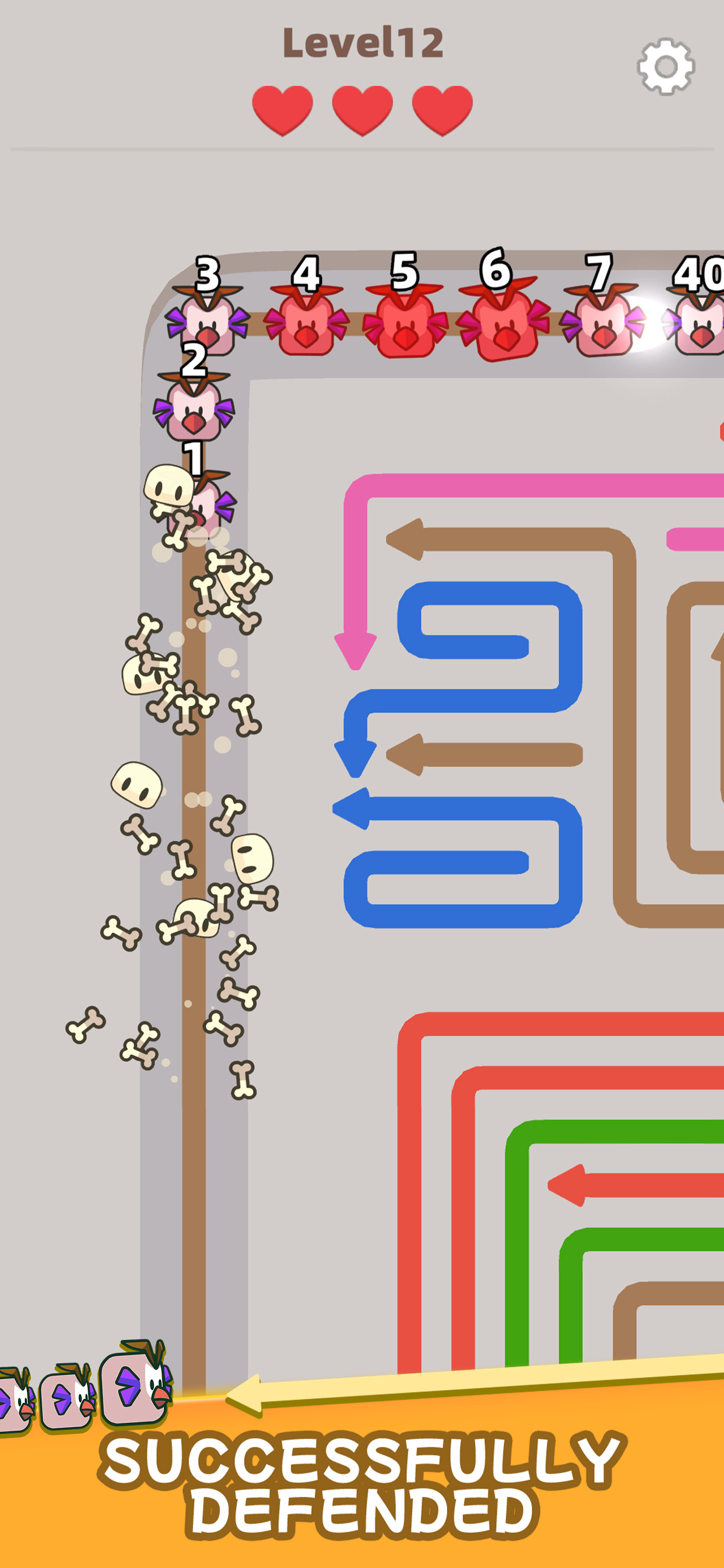 Arrow Defense: Puzzle Escape