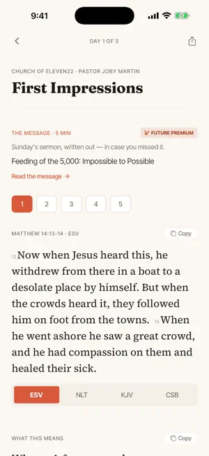 Scripture Journey: Bible Study screenshot 2
