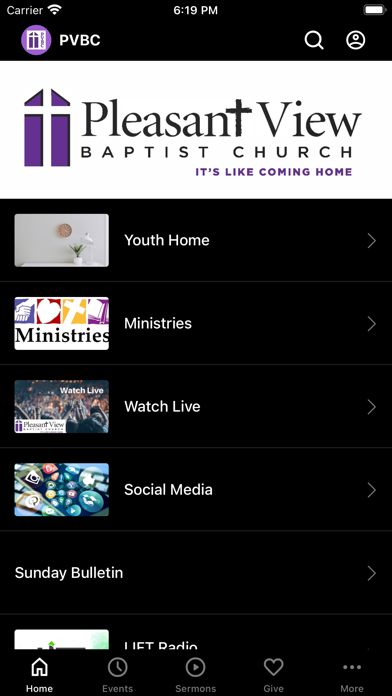 Screenshot #1 pour Pleasant View Baptist