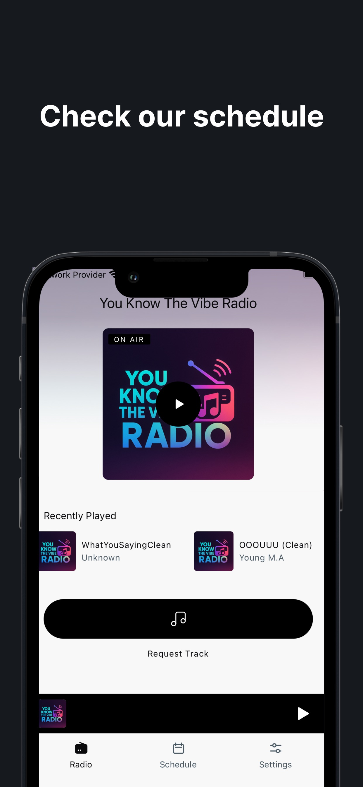 You Know The Vibe Radio