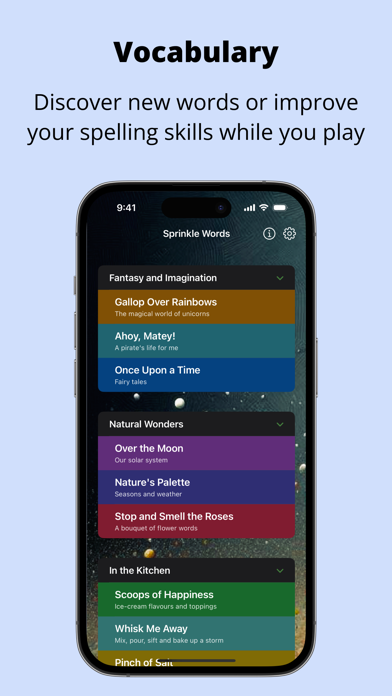 Sprinkle Words Screenshot