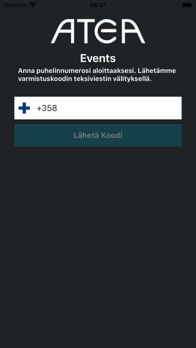 Atea Focus App Screenshot