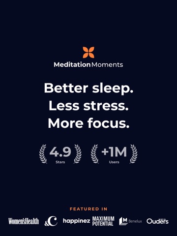 Meditation Moments - Guided ipad screenshot 2