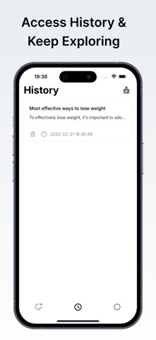 QuestAI - AI Search Engine iPhone screenshot