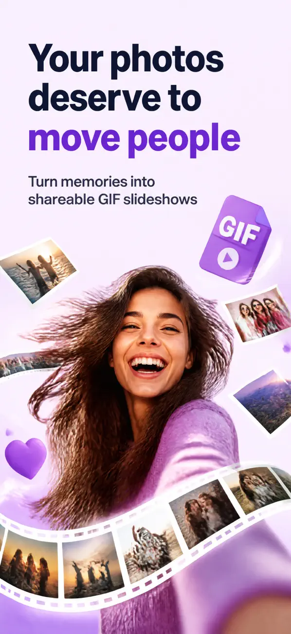 Screenshot #1 pour Fabricant de GIF Diaporama