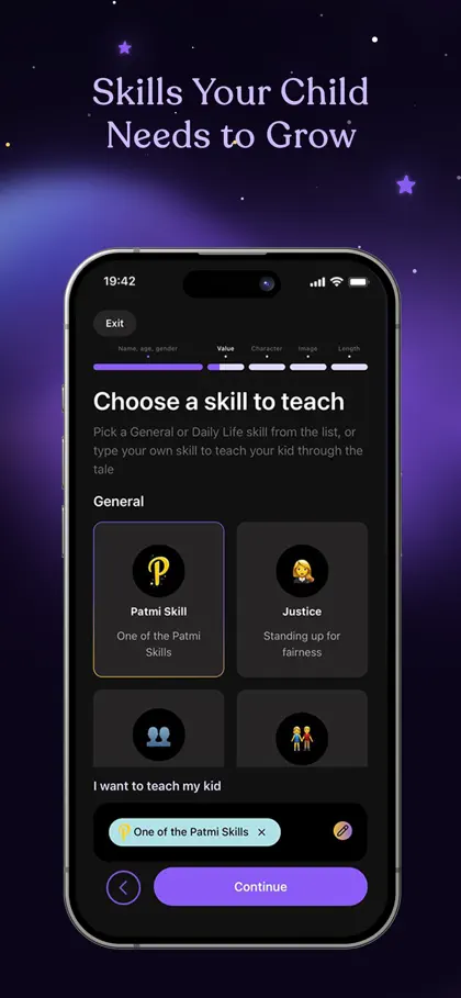 Captura de tela 4 de 6 de Patmi: Create Stories & Teach