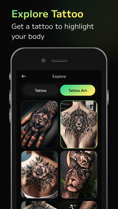 AITattoo : AI Tattoo Generator Screenshot