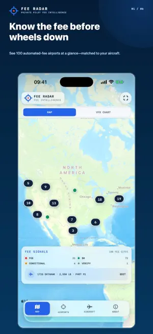 Fee Radar — Landing Fee Scout screenshot 1