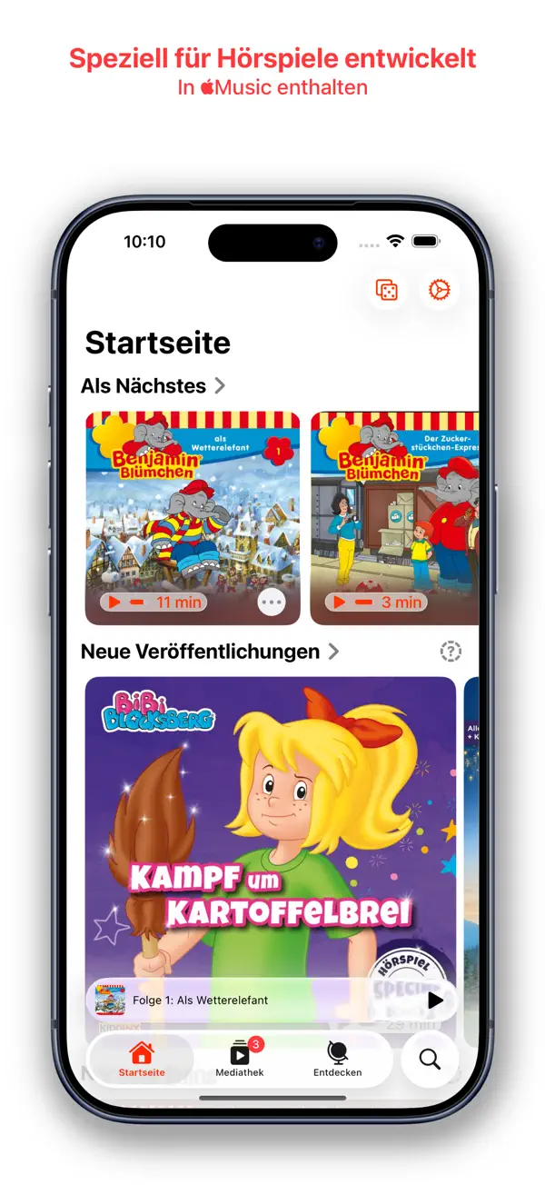 Hörspielzentrale Screenshot 1
