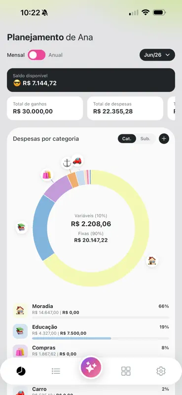 Meu Dinheiro Organizado screenshot 1 of 6
