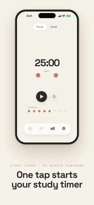 takt. Aesthetic Focus Timer screenshot 3