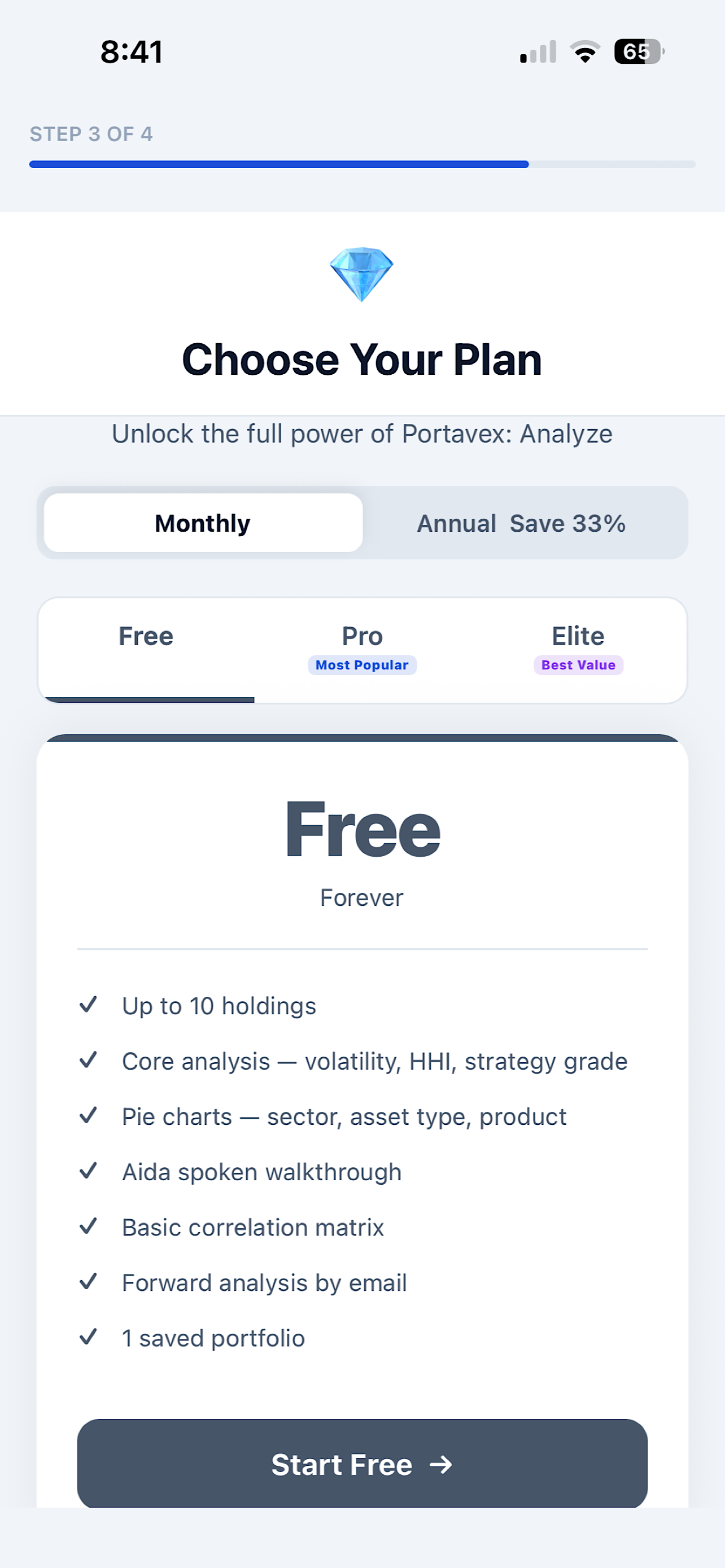 Portavex: Analyze screenshot 3