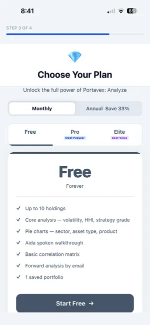 Portavex: Analyze screenshot 3