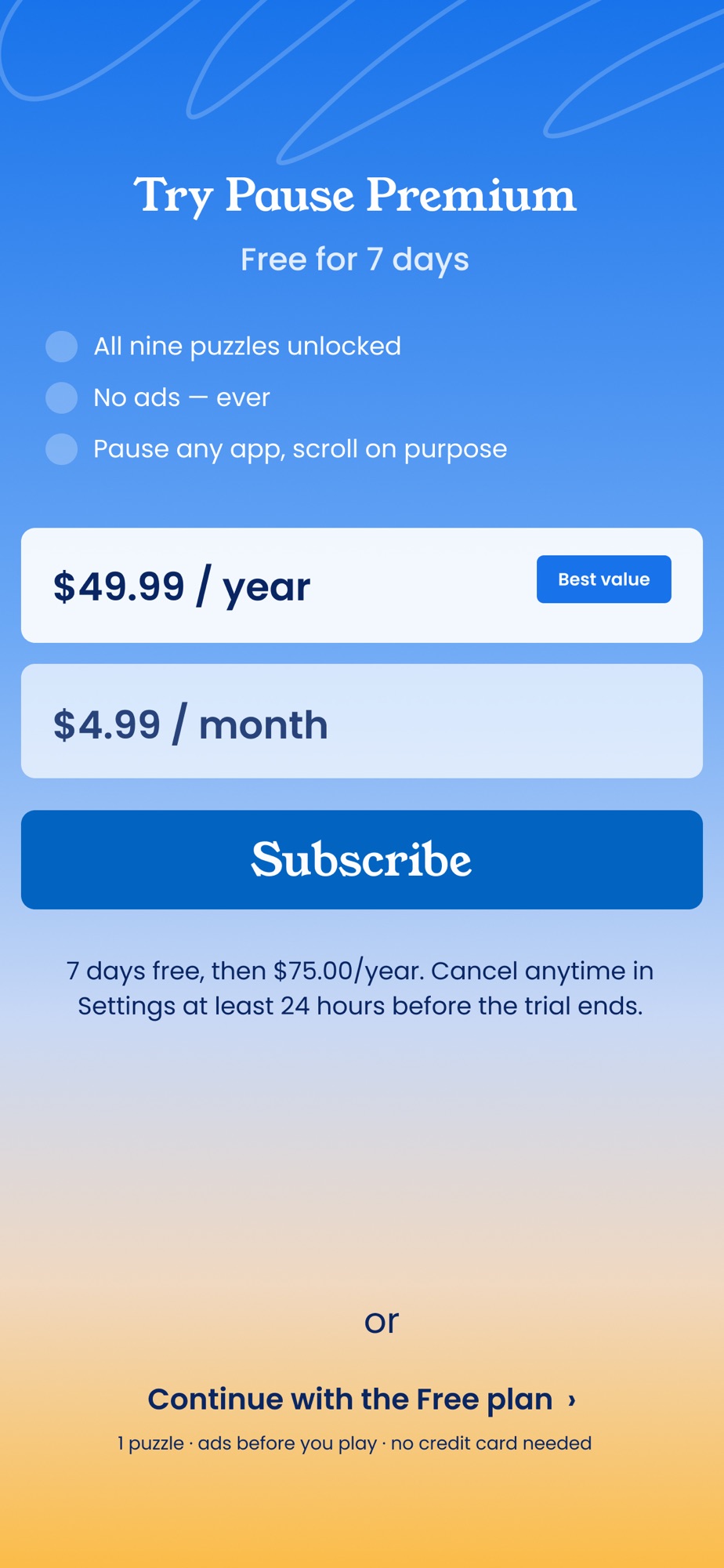 Screen Time Control: Pause screenshot 7